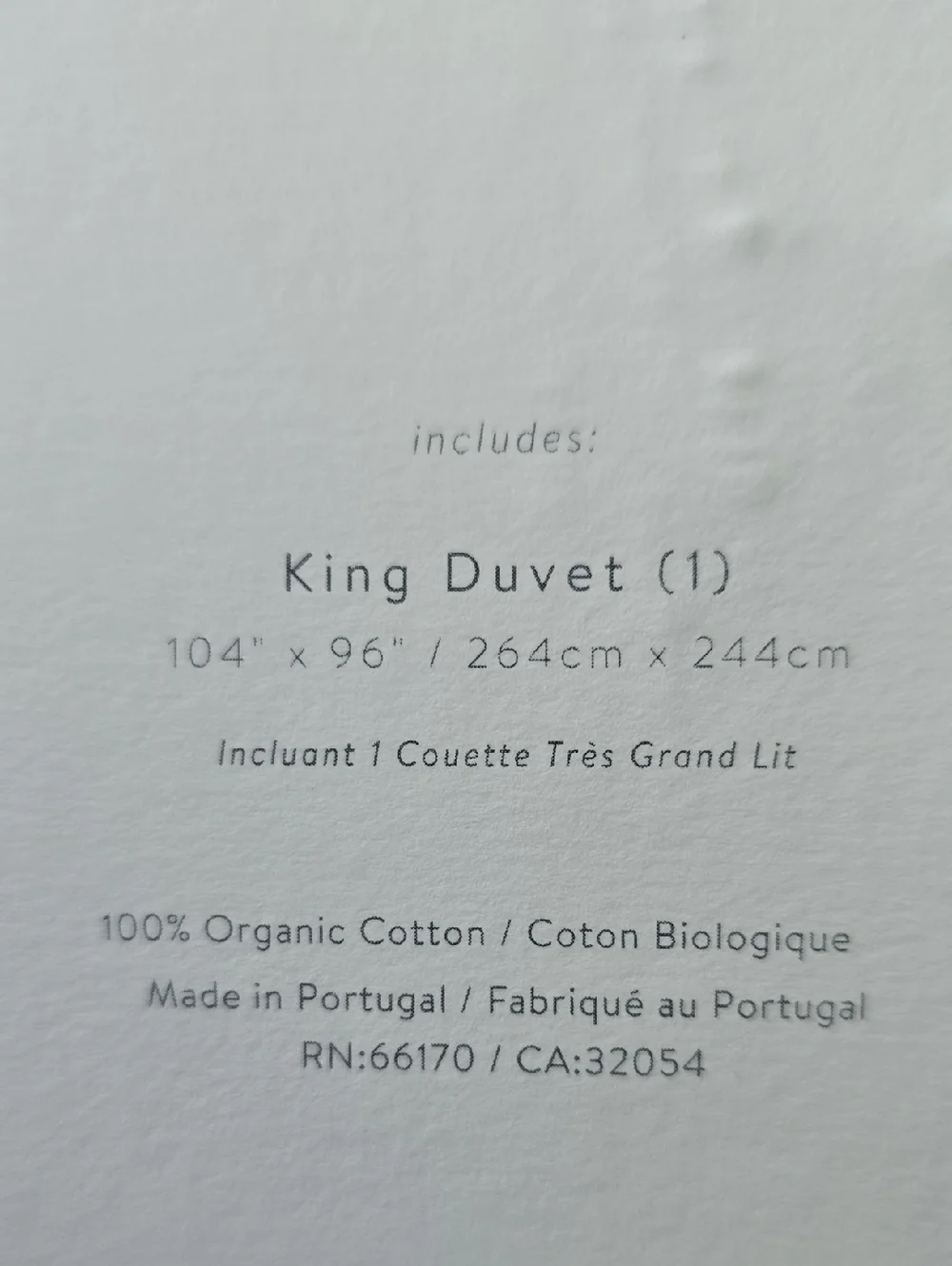 Organic Cotton Spa Sateen Ruffled Duvet Cover